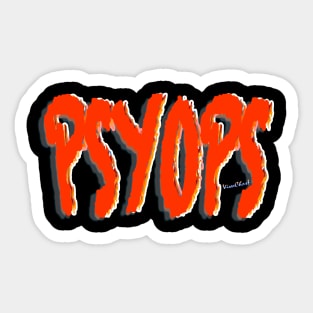 PSYOPS Sticker